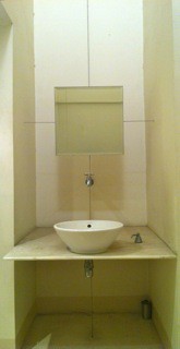 Un lavabo como un altar
